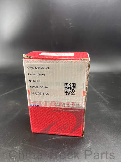 Комплект выпускных клапанов Jac Sunray / Jac T6 1003201GD190